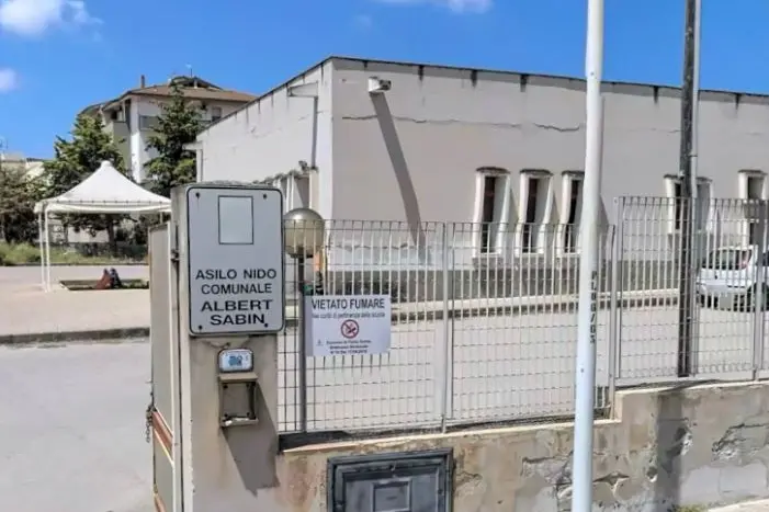 L'asilo nido Sabin a Porto Torres (foto Pala)