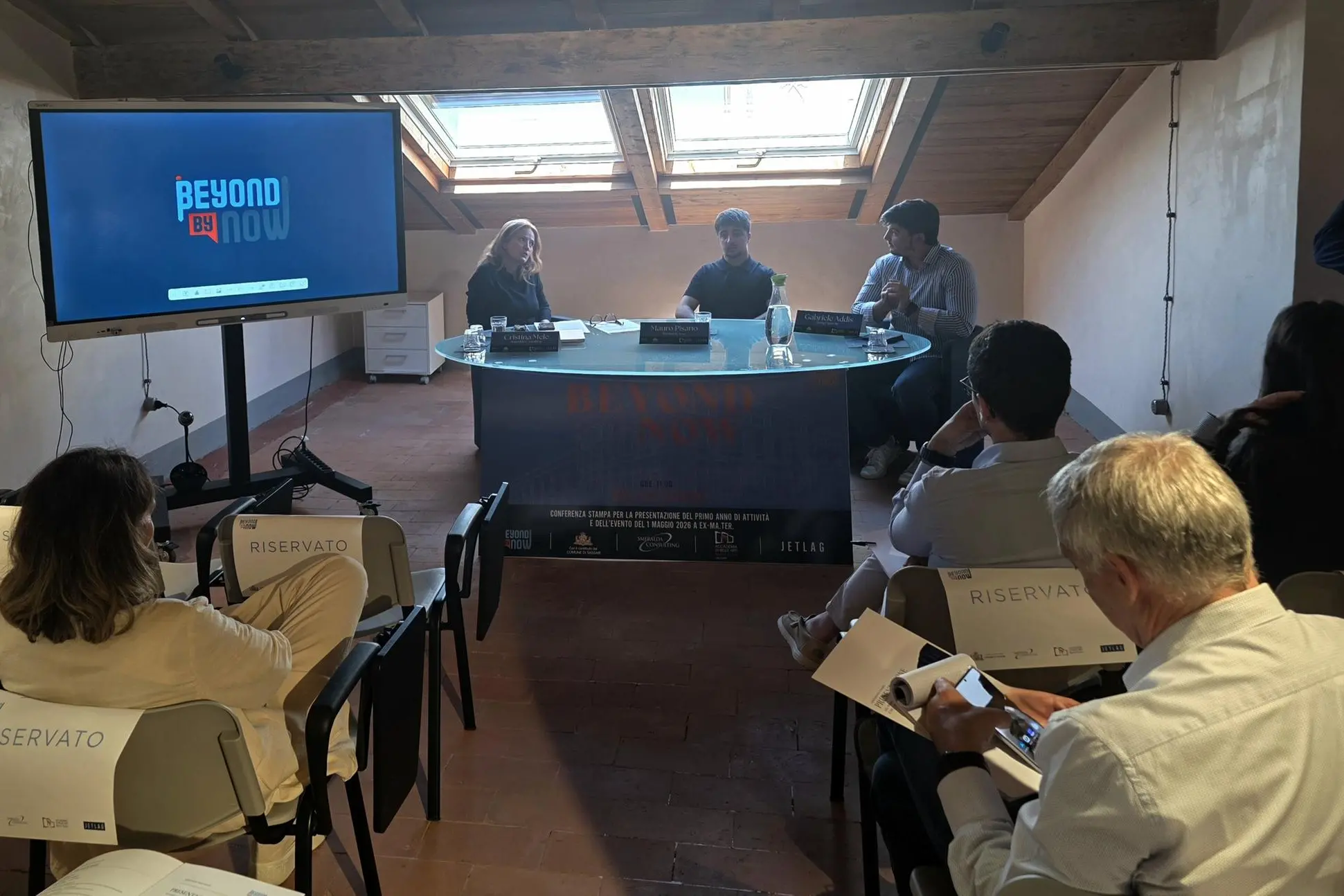 La conferenza stampa per l'evento del 1° maggio