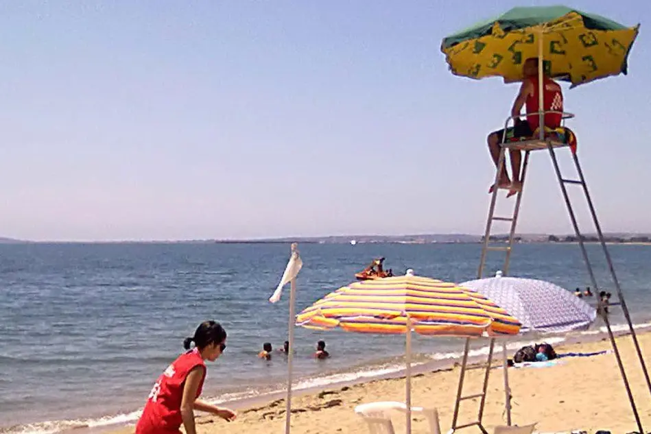 Una postazione di salvamento