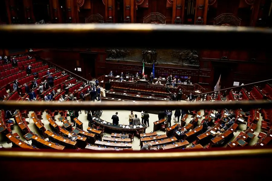 L'aula di Montecitorio (Ansa)