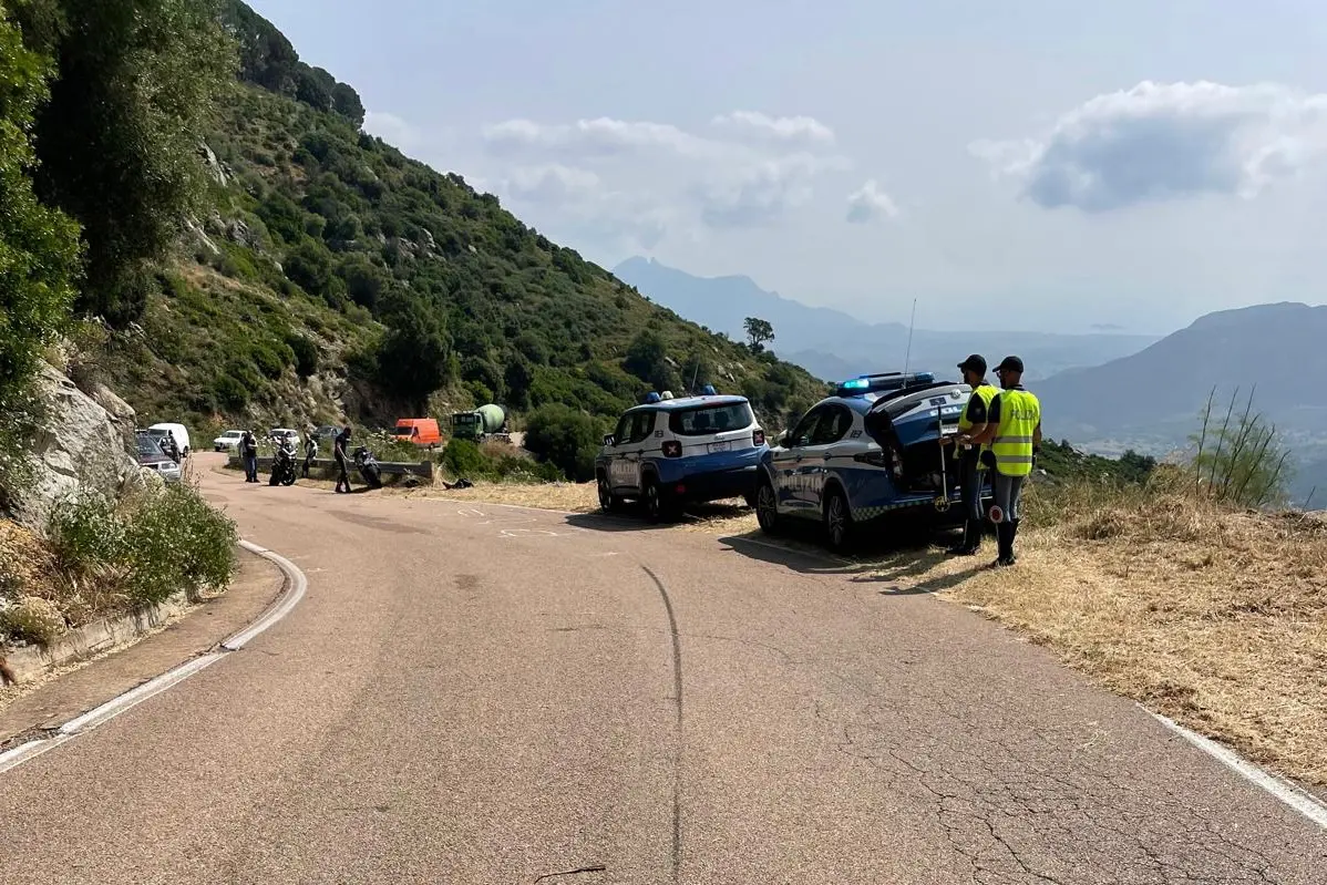 Arzana, i rilievi sul luogo dell'incidente (Secci)
