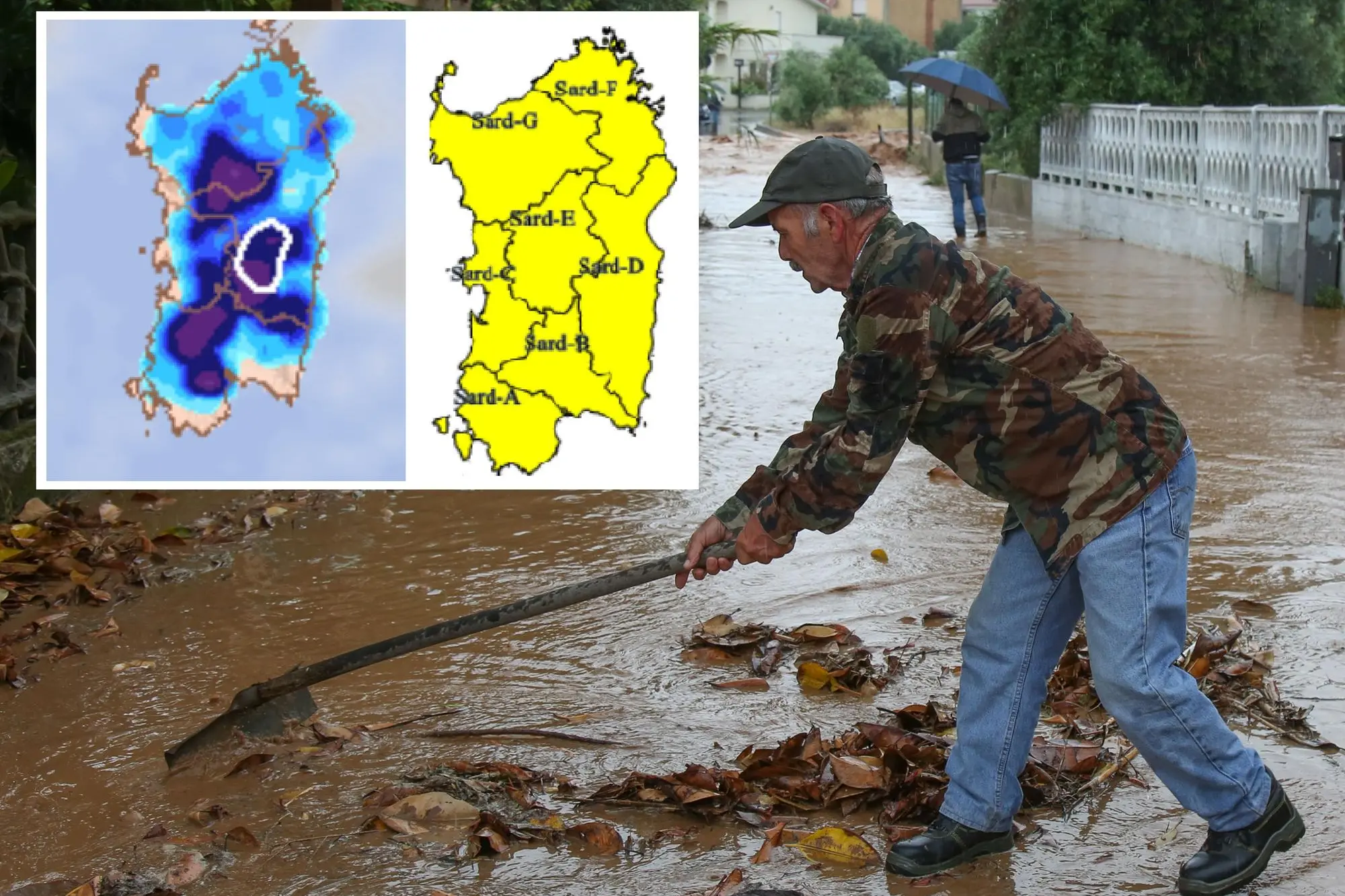 Un'altra giornata di allerta per il maltempo in Sardegna  (L'Unione Sarda)