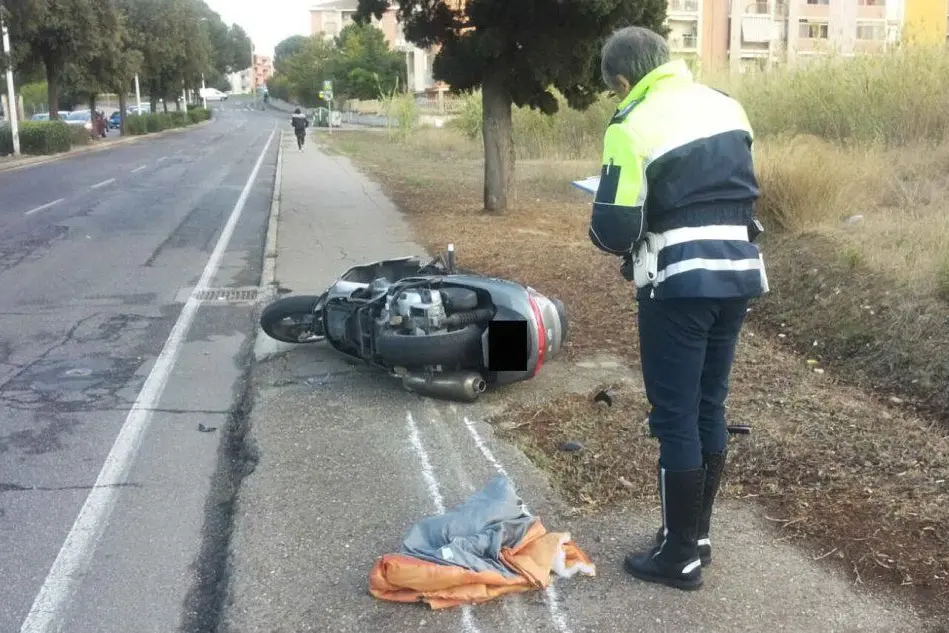 Il luogo dell'incidente