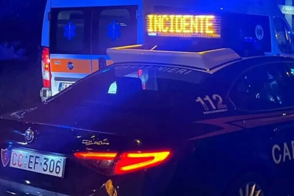 Intervento dei carabinieri