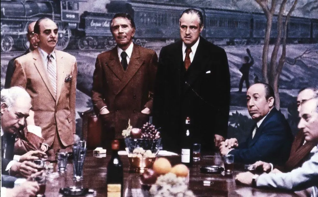 L'incontro tra i capi delle famiglie mafiose