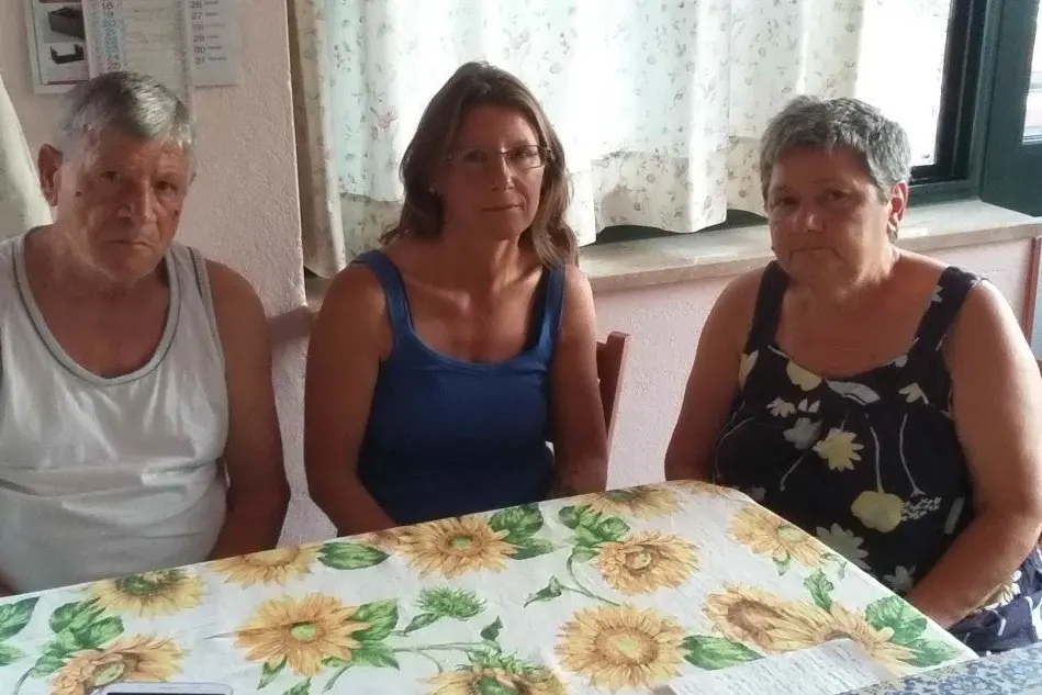 I nonni Giovanni e Mariella e la zia Noemi