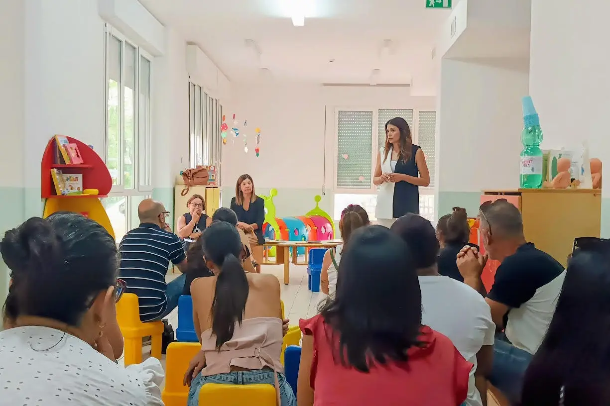 L'incontro con i genitori (foto concessa)