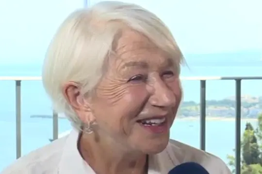 Taormina, Helen Mirren: Zalone? Spero mi voglia nel suo prossimo film