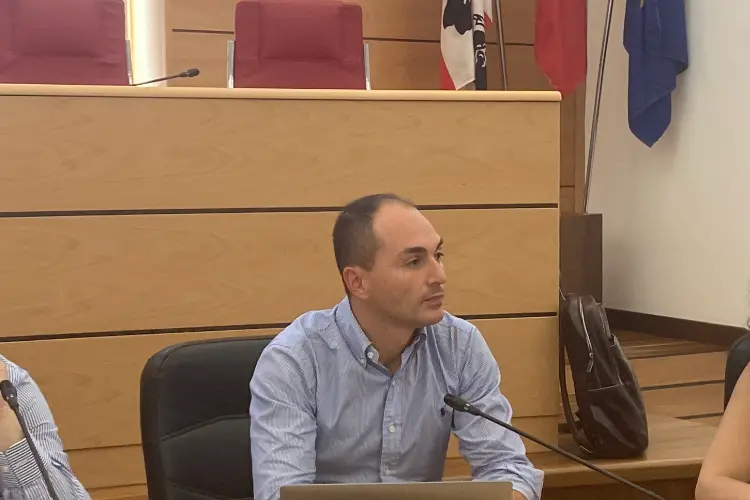 Alessandro Carta, assessore al Bilancio del Comune di Porto Torres (foto Pala)