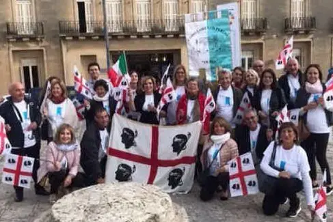 La gioia dei coristi di Olbia