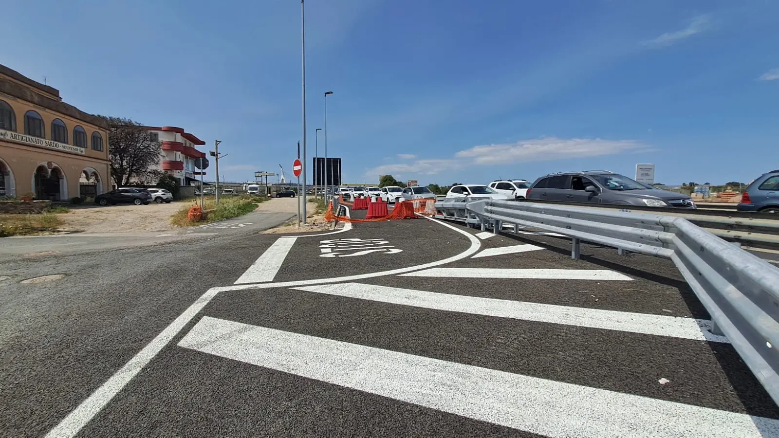 Svincolo 554 via XXI Aprile (foto Lapenna)