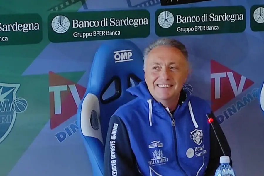 Il coach Piero Bucchi (L'Unione Sarda - Marras)