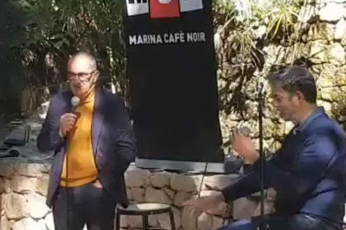 L'anteprima di Marina Cafè Noir con il nuovo romanzo di Francesco Abate