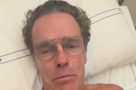 Mario Cipollini in un frame del video