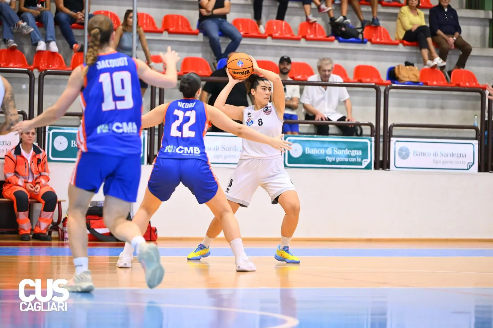 Eugenia Caldaro, ala del Cus Cagliari (foto Chiaramida)