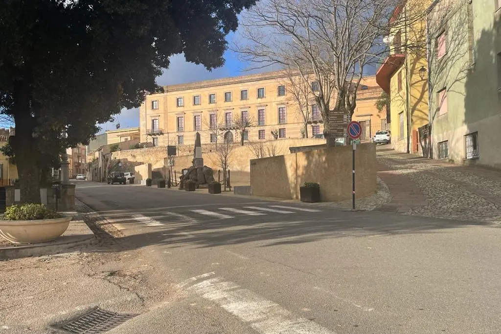 Il centro di Laconi (Foto concessa)