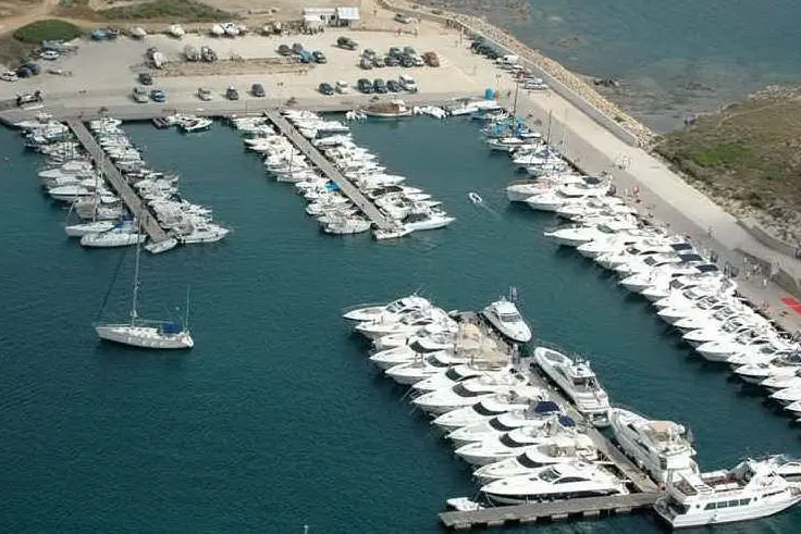 Il porto di Marina di Stintino (foto L'Unione Sarda - Pala)