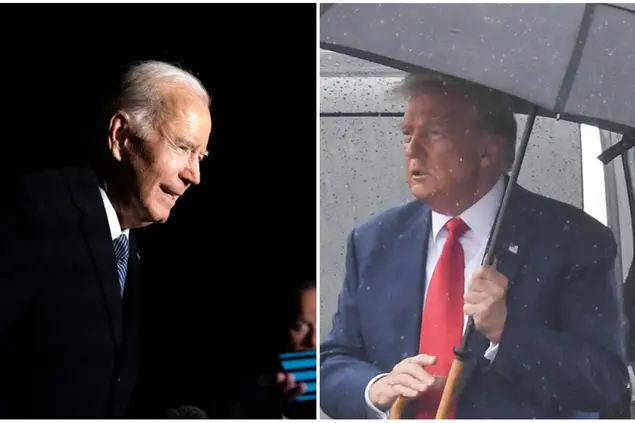 Joe Biden e Donald Trump (Ansa)