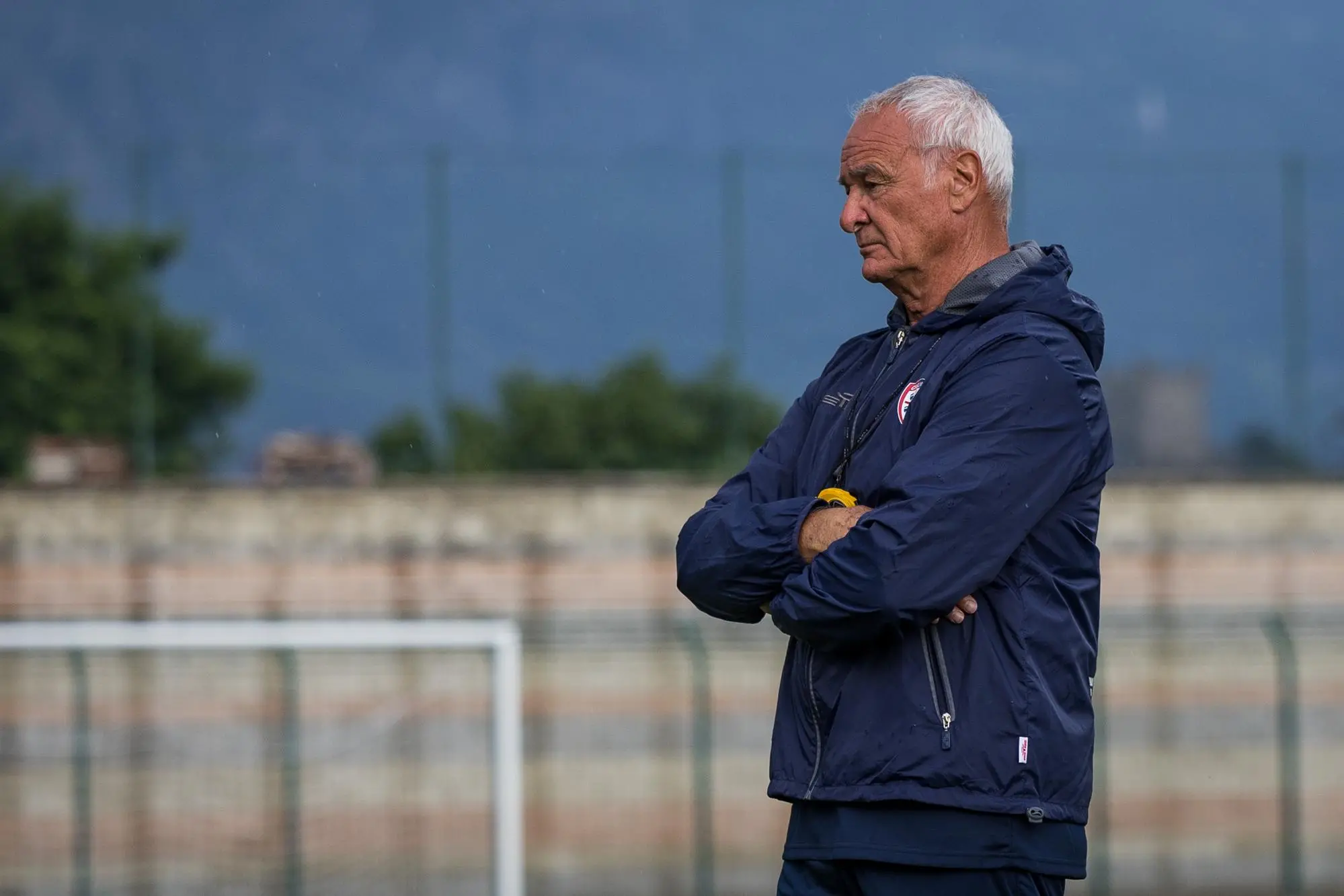 Claudio Ranieri, 71 anni, allenatore del Cagliari (L'Unione Sarda)