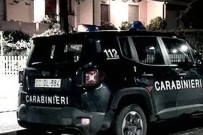 Una pattuglia dei carabinieri di Oristano (foto Elia Sanna)