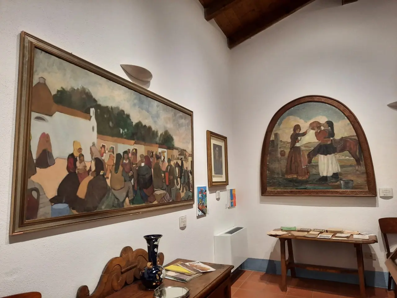 Opere di Carmelo Floris nella casa museo