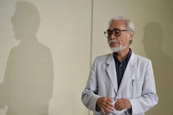 Il maestro dell'animazione giapponese Hayao Miyazaki (foto Ansa)