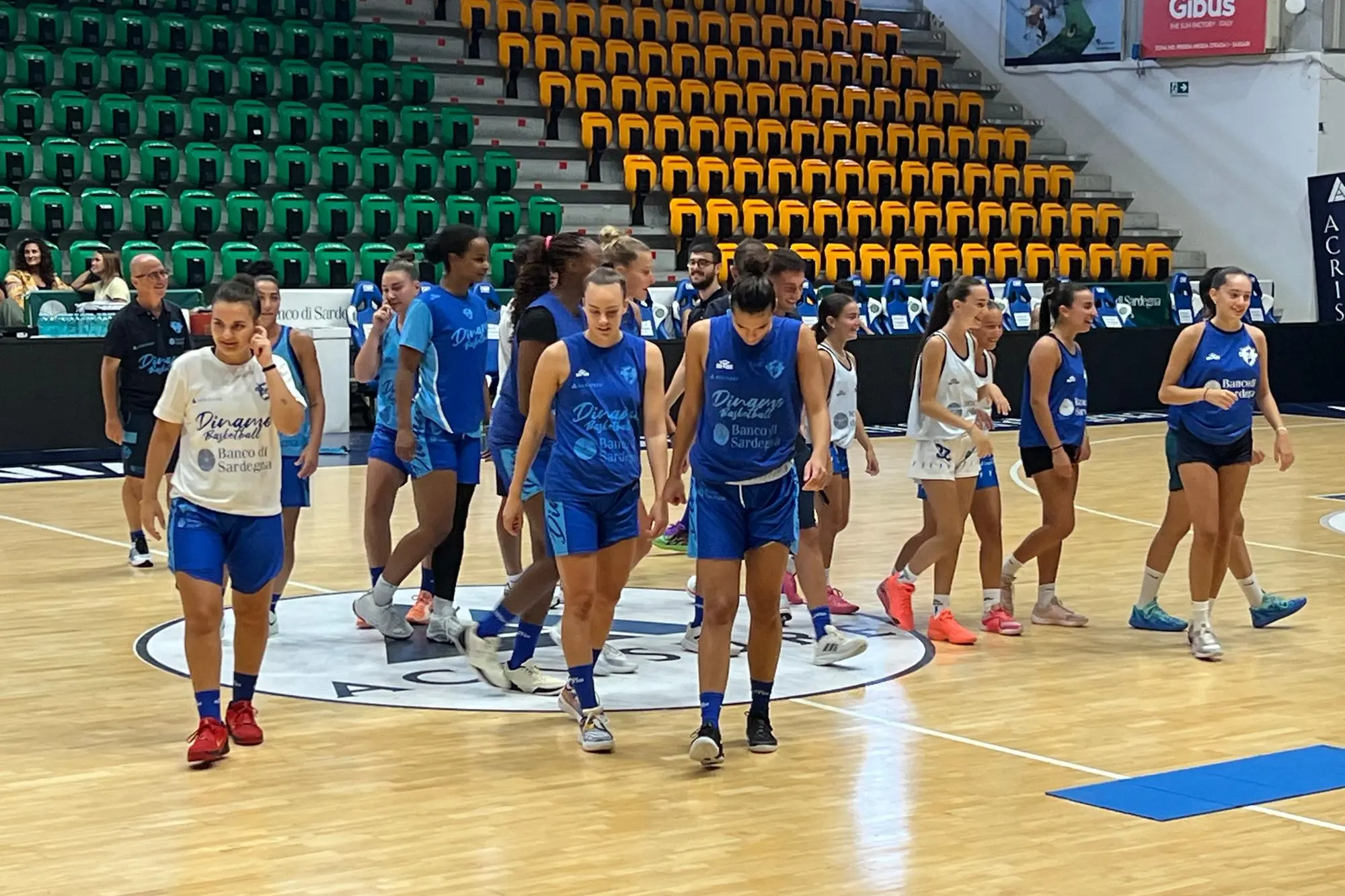 Prima gara ufficiale e prima vittoria per la Dinamo Women (foto G. Marras)