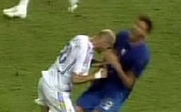 La testata di Zidane