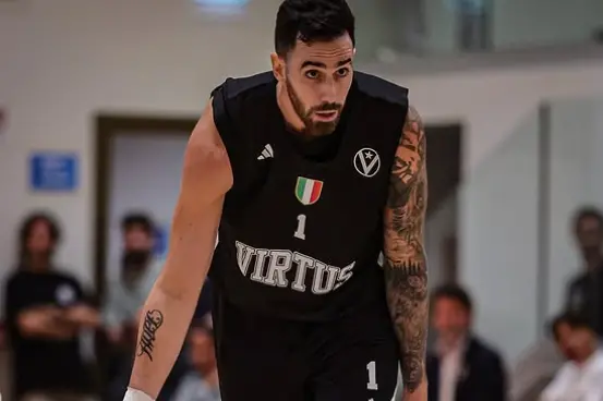 Luca Vildoza (foto Instagram - Virtus Bologna)