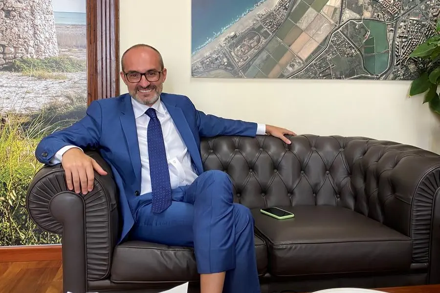 Il sindaco di Cagliari Paolo Truzzu (Foto L'Unione Sarda)