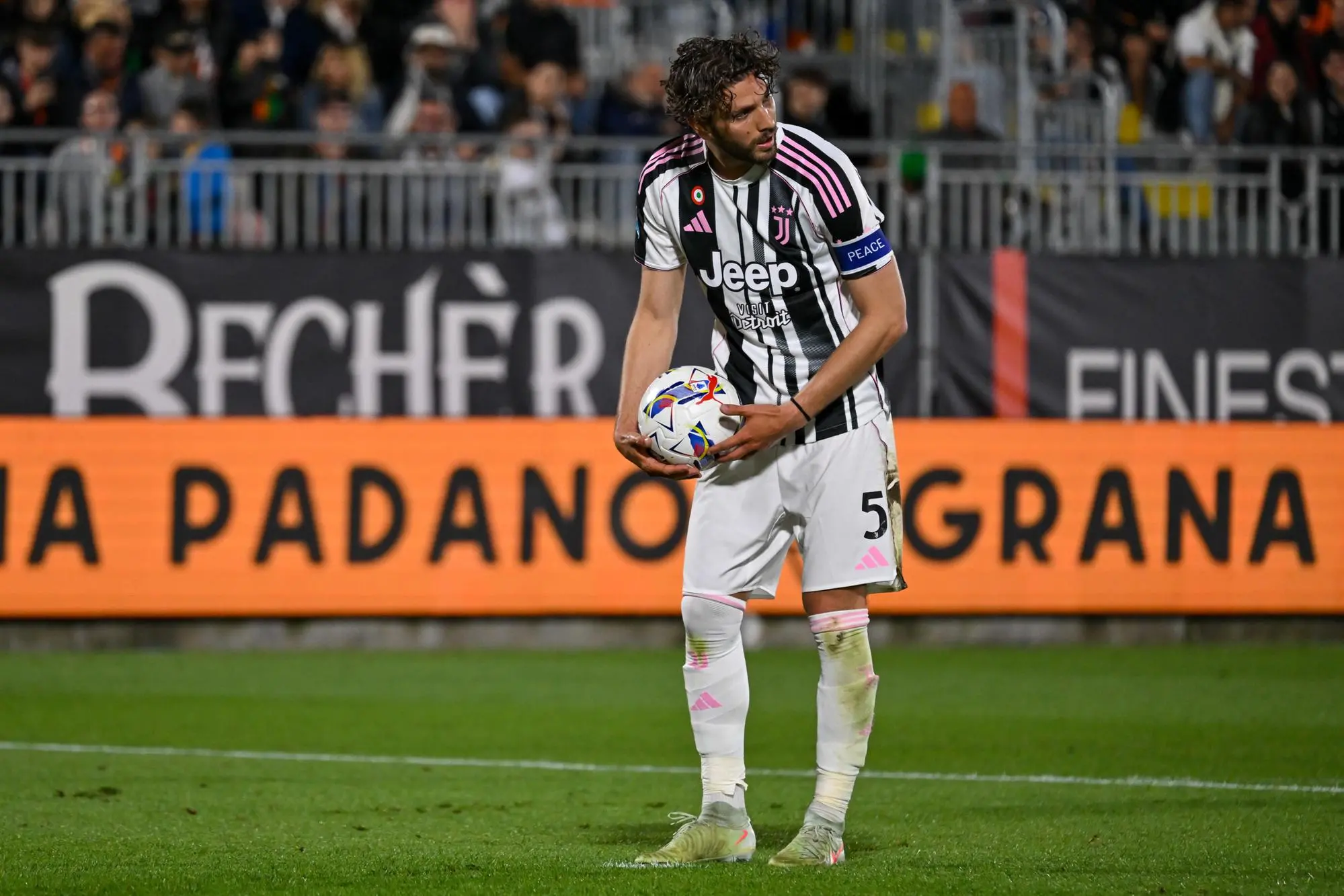 Manuel Locatelli, centrocampista della Juventus (foto Ansa)