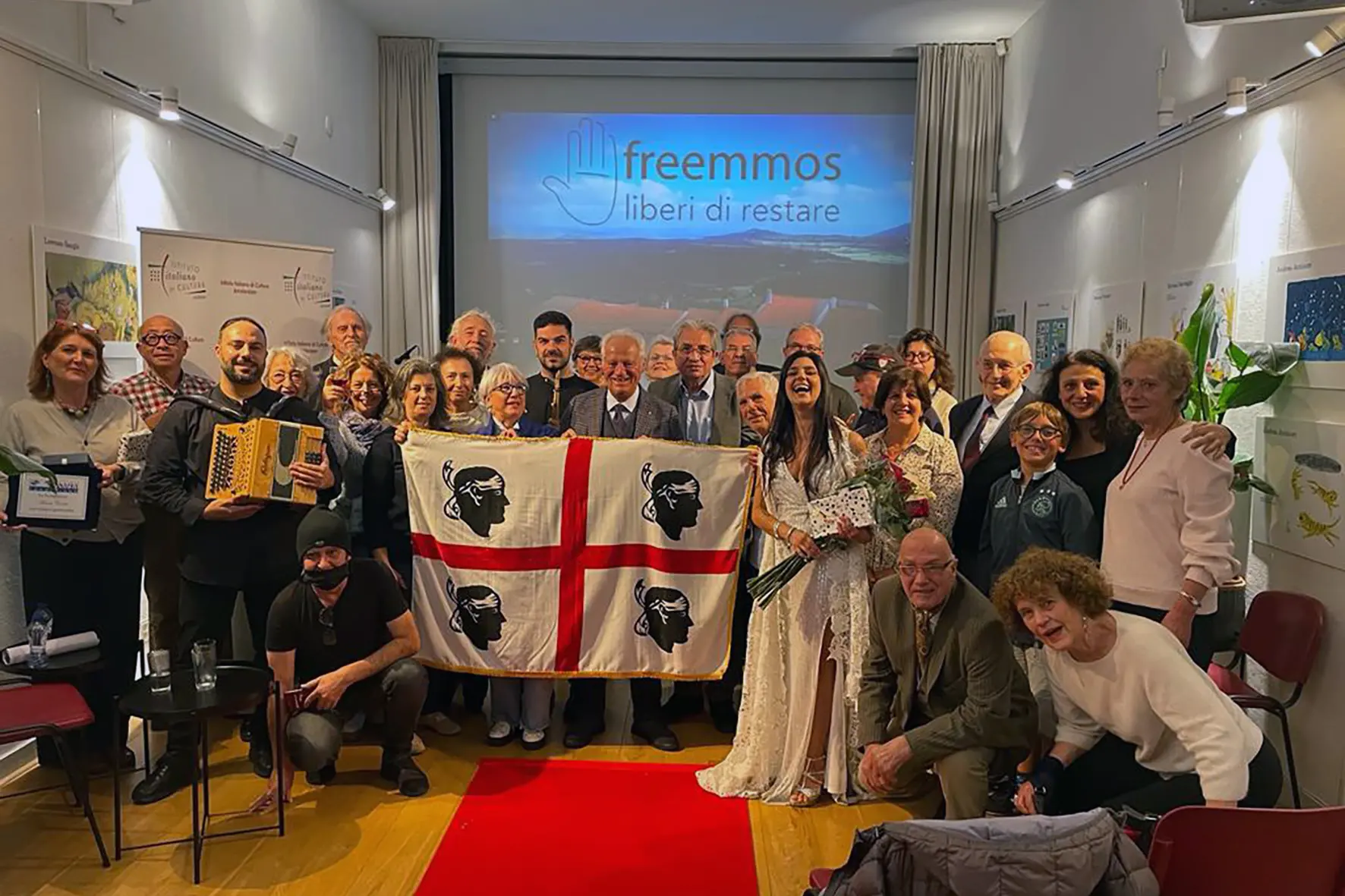 La Fondazione Maria Carta in Olanda (foto concessa)