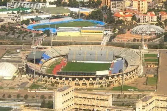 Lo stadio Sant'Elia