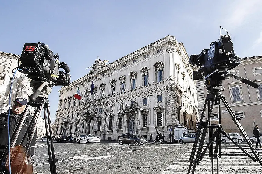 Palazzo della Corte Costituzionale a Roma (foto Ansa)