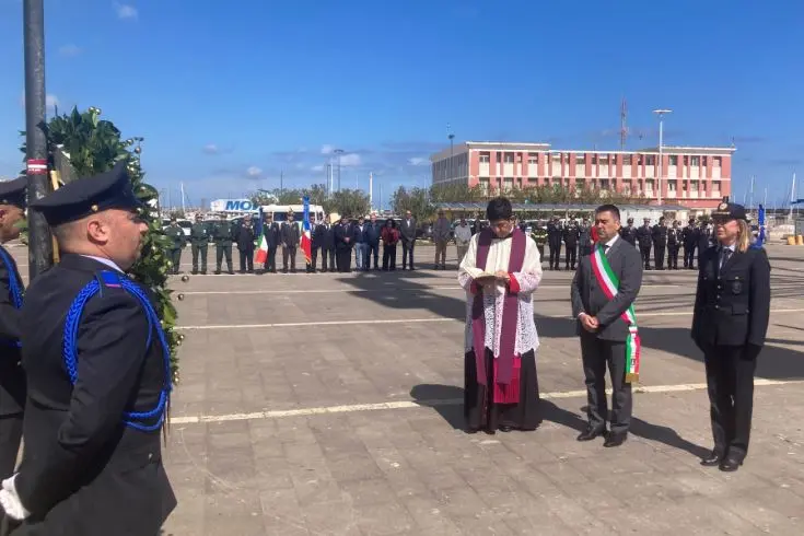 Porto Torres, la commemorazione (foto Pala)