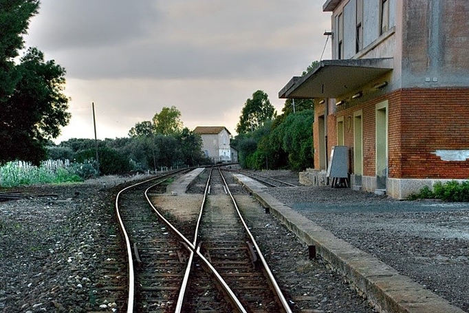 La stazione ferroviaria di Soleminis (L'Unione Sarda - Andrea Serreli)