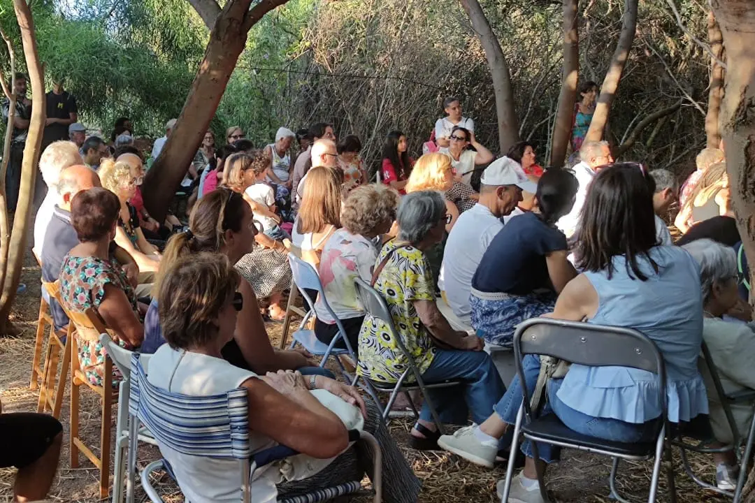 Quartucciu, un evento all'orto giardino Mariposa de Cardu (Foto Fr. Melis)