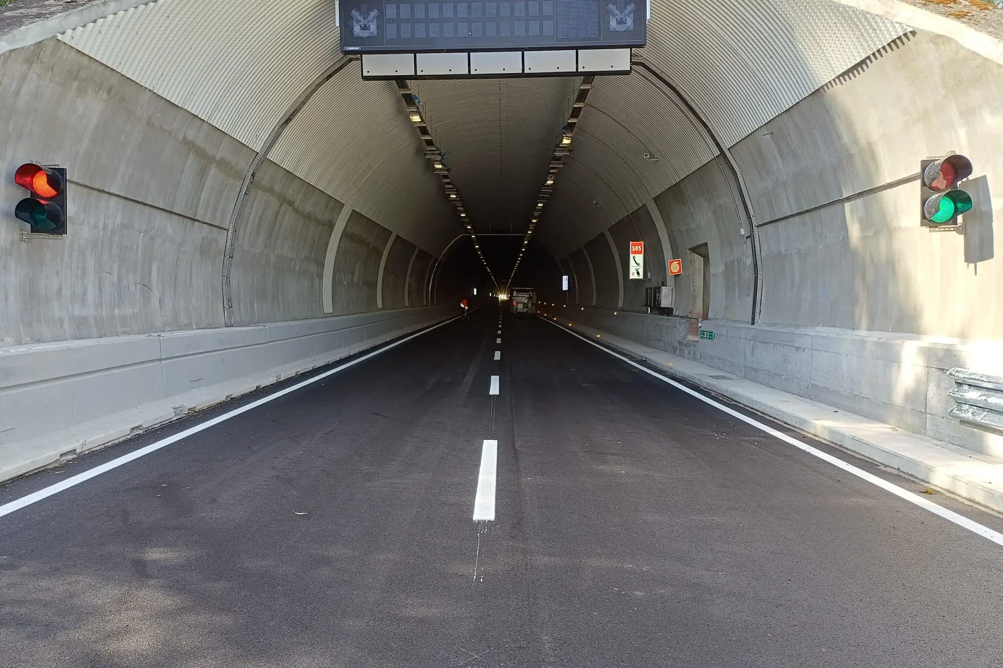 La galleria a Sedilo