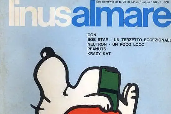La copertina dello storico fumetto