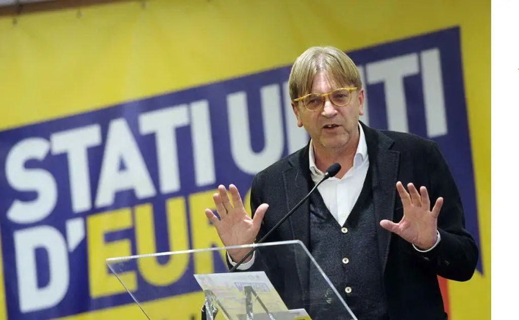 Guy Verhofstadt, presidente di un Gruppo parlamentare europeo