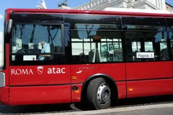 Un autobus dell'Atac