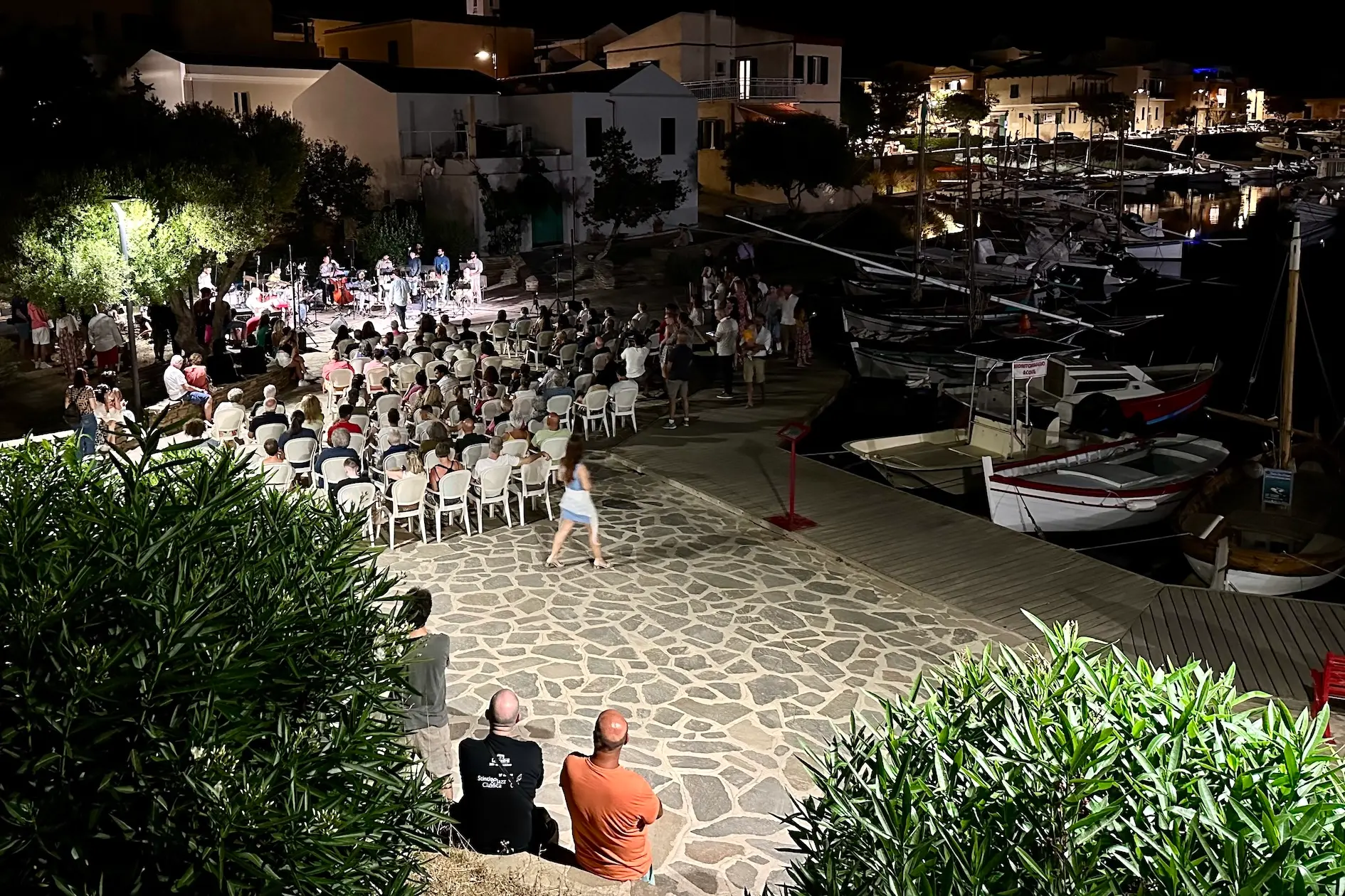 Un concerto al Porto Vecchio di Stintino