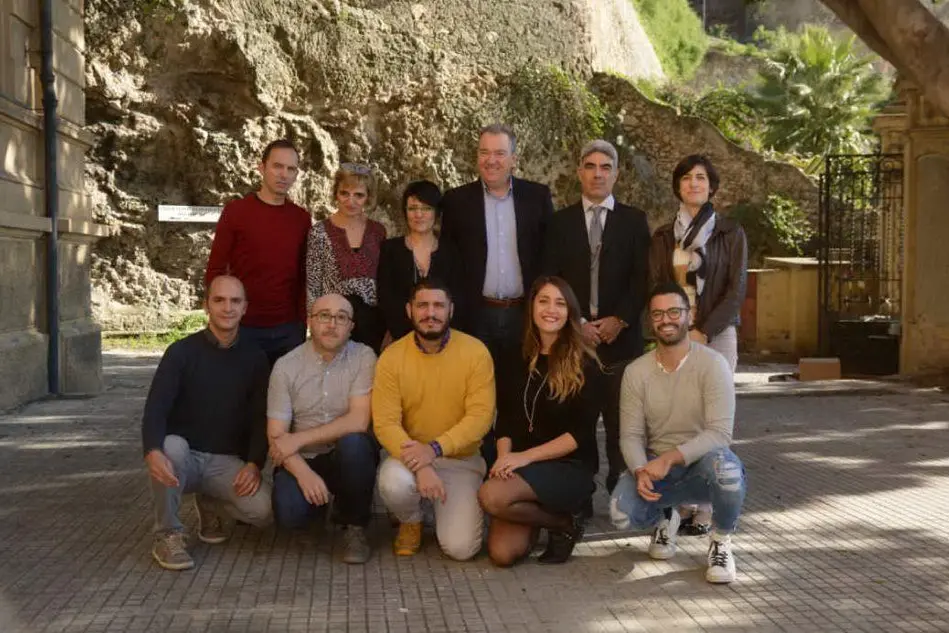 Il gruppo di Michele Marchesi e Roberto Tonelli (foto Università di Cagliari)