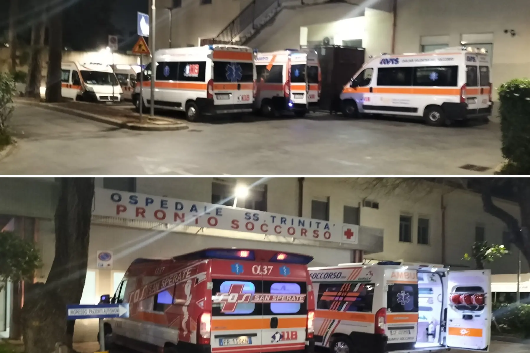 Caos al pronto soccorso del Santissima Trinità di Cagliari (Maurizio Pilloni)