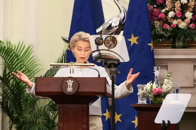 Ursula Von der Leyen (Ansa-Epa)