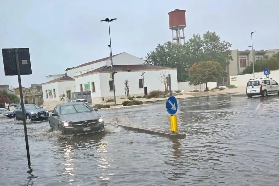 Allagamenti a Oristano