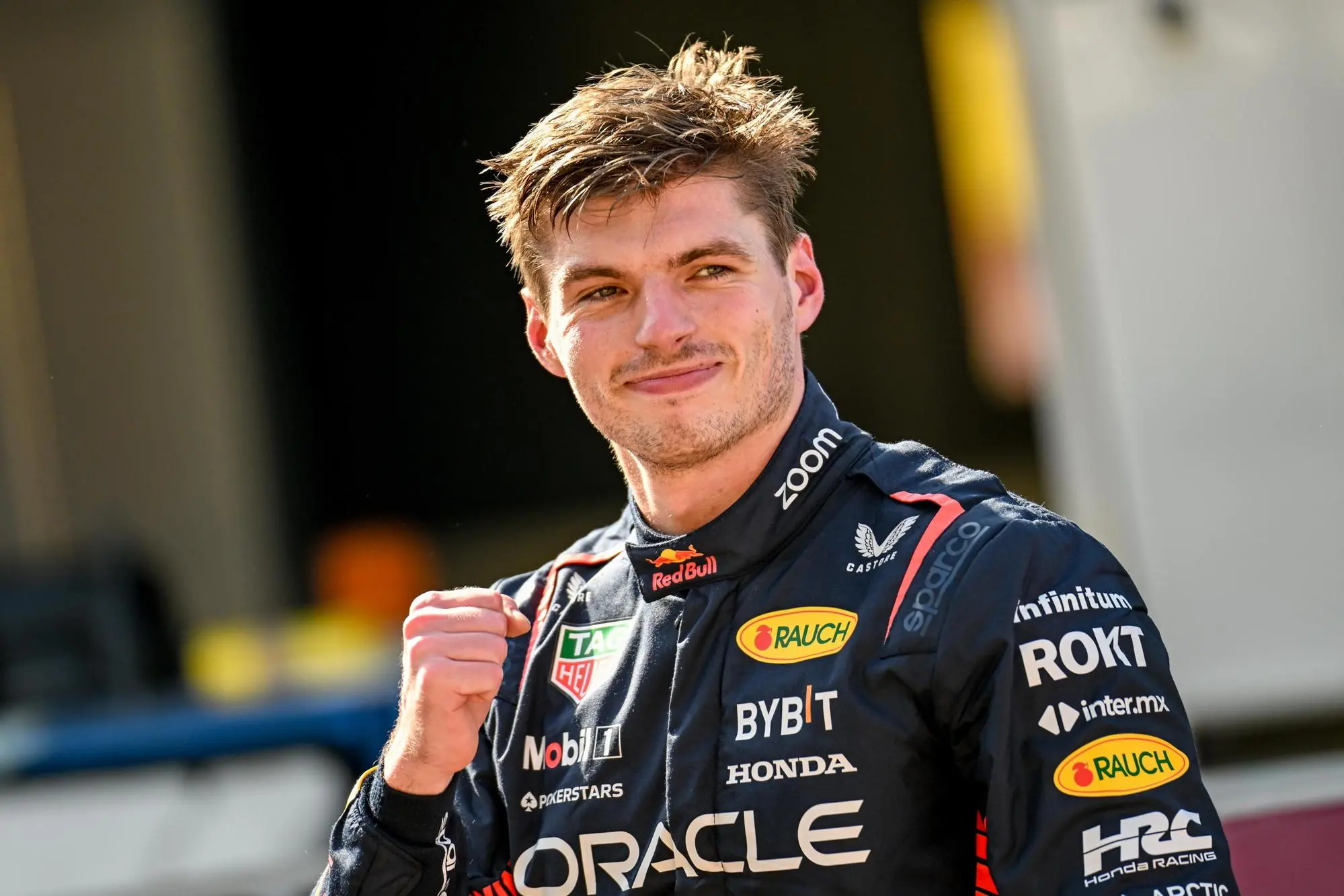 epa10657838 Dutch Formula One driver Max Verstappen of Red Bull Racing after the qualifying session for the Formula One Grand Prix of Monaco at the Circuit de Monaco in Monte Carlo, Monaco, 27 May 2023. The Formula One Grand of Monaco takes place on 28 May 2023. EPA/CHRISTIAN BRUNA