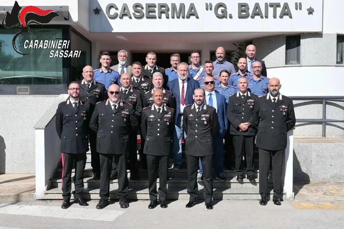 Il generale Rizzo ad Alghero