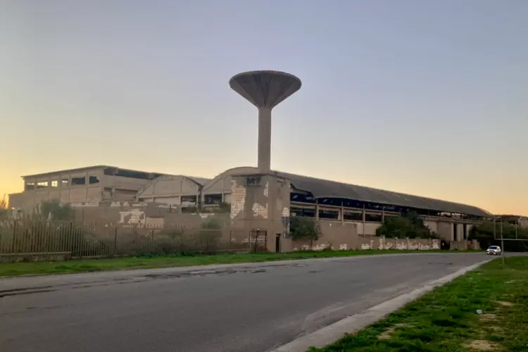 L'ex Ferriera Sarda a Porto Torres (foto Pala)