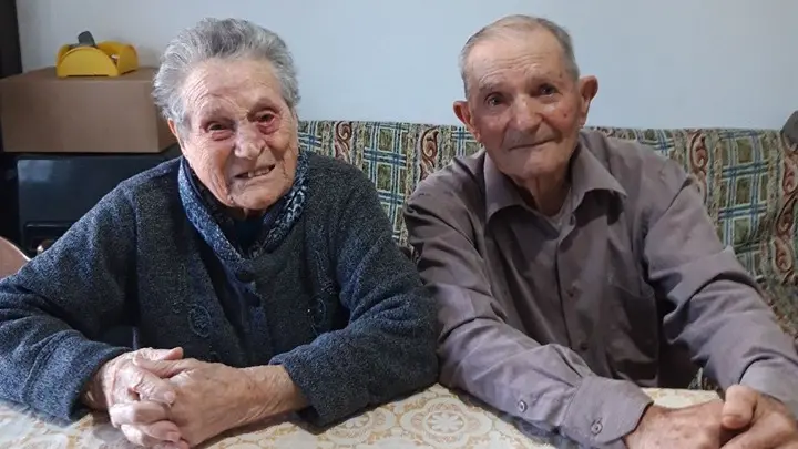 A Perdasdefogu Vittorio e Maria festeggiano 78 anni di matrimonio